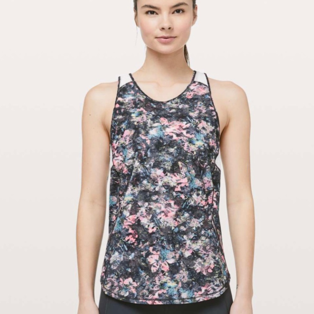 Lululemon Sculpt Tank II Dappled Daze Multi floral